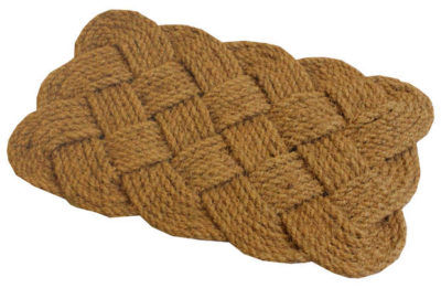 Woven Coir Rope Doormat. Woven Coir Rope Doormat.